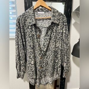 Chic Oversized Boyfriend Shirt Jacket